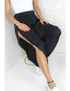 Moda Italia Dámské kalhoty s rozparky 9535B