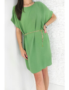 Italian style Dámské zelené šaty LA-3221L.GR