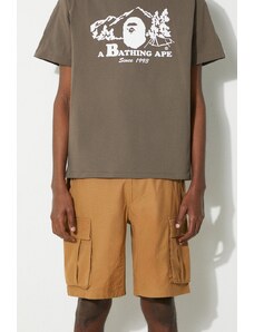 Bavlněné šortky The North Face M Anticline Cargo Short hnědá barva, NF0A55B61731