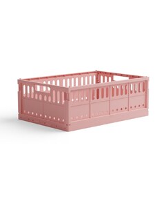 Skládací přepravka maxi Made Crate - candyfloss pink