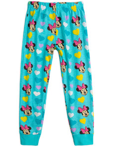 Dívčí pyžamové kalhoty DISNEY MINNIE PICTURE tyrkysové
