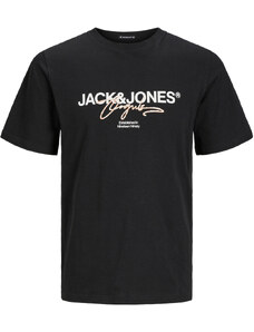 Jack&Jones Pánské triko JORARUBA Standard Fit 12255452 Black XL