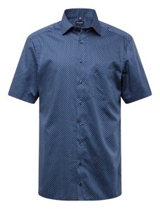 OLYMP Společenská košile marine modrá / bílá