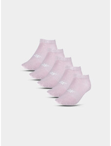 Dívčí ponožky (5pack) 4F - růžové