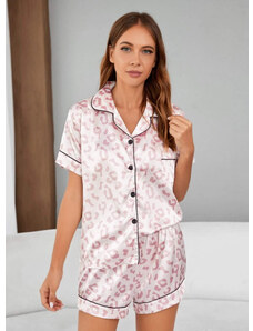 instamo. Růžové dvoudílné pyžamo