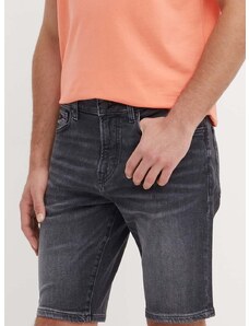 Džínové šortky Boss Orange pánské, šedá barva, 50513498
