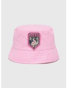 Dětský klobouk Guess růžová barva