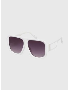 Sluneční brýle Jeepers Peepers bílá barva, JP19052