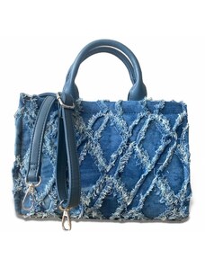 Dámská kabelka kufřík Herisson tmavě modrá 14-2F703