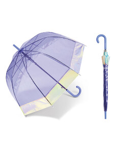 ESPRIT Shiny Border dámský holový průhledný deštník