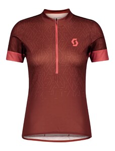 Dámský cyklistický dres Scott Endurance 20 S/Sl Rust Red/Brick Red