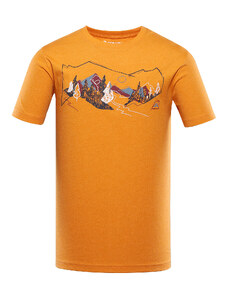 Pánské rychleschnoucí triko Alpine Pro BOLEN - oranžová