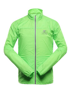 Pánská ultralehká bunda s impregnací Alpine Pro SPIN - zelená