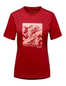Dámské tričko Mammut Core T-Shirt Blood Red