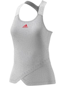 Dámské tílko adidas Y-Tank Primeblue D White/Black L