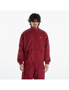 Pánská bunda Nike Sportswear Solo Swoosh Men's Woven Track Jacket Team Red/ White