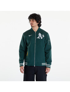 Pánský bomber Nike Men's AC Bomber Jacket Oakland Athletics Pro Green/ Pro Green/ White