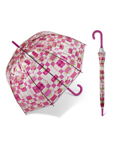 ESPRIT Kaleidoscope dámský holový průhledný deštník