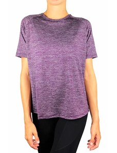 Dámské tričko Endurance Athlecia Pasew Melange Seamless Tee fialové, 36