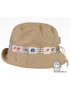 Bavlněný letní klobouk Dráče - Palermo 31, béžová, safari