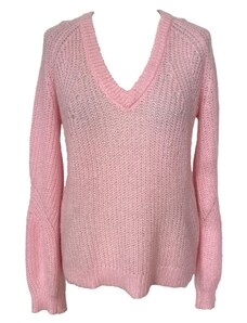Oversize růžový svetr Vero Moda