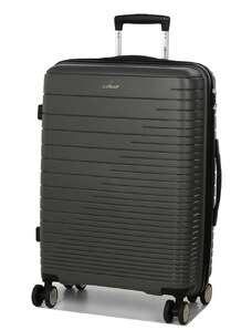 Cestovní kufr Madisson Naxos M šedočerný 58 l