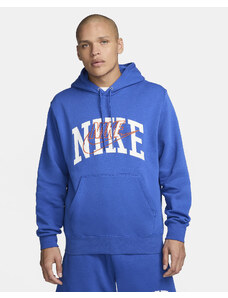 Nike Club Fleece Mens Brushed Hoodie ROYAL