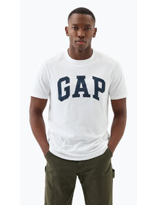 Pánské tričko GAP Soft Basic Logo white global