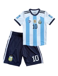 Numberoplus Dětský fotbalový dres Komplet Argentina - AFA Messi MJ10