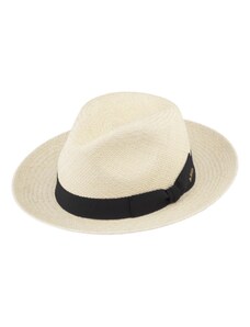 Fiebig Letní ekvádorská panama Fedora - ručně pletený klobouk Natur