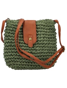 Dámská crossbody kabelka zelená - Firenze Falci zelená