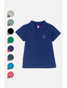 Chlapecké tričko s límečkem "POLO JOYCE"/Modrá, béžová, zelená