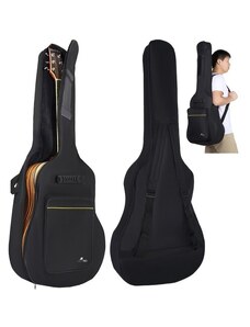 Malatec Pouzdro na kytaru, černá barva, polyester, vnitřní rozměry 103/41/11 cm