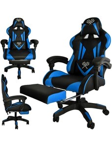 Dunmoon Herní židle - černá a modrá MALATEC