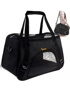 Přepravní taška pro psy, kočky a králíky Purlov 20940, polyester + PVC + železo, 30/25/50 cm, nosnost 8 kg