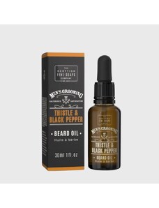 Scottish Fine Soaps Thistle & Black Pepper Beard Oil ostropestřec & černý pepř olej na vousy 30 ml