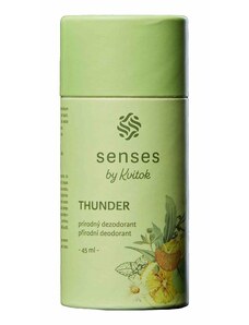 Kvitok Senses Přírodní tuhý deodorant Thunder 45 ml