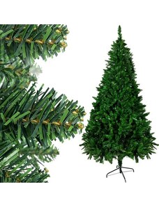 Ruhhy Umělý Vánoční stromek Jedle, zelená, 220 cm, PVC + kov