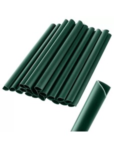 Spony na plotovou pásku GARDLOV, zelená, PVC, 19 x 1,25 cm