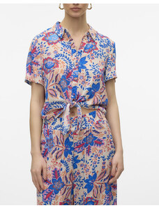 VERO MODA VMMENNY TIE SS SHIRT WVN GA