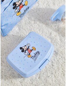 Sinsay - Snídaňová krabička Mickey Mouse - světle modrá
