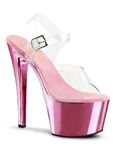 Pleaser sky-308 růžové sandály pleaser