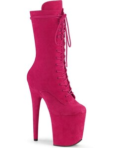 Pleaser flamingo-1050fs růžové taneční kozačky pleaser