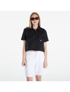 Dámská košile Dickies Cropped Short Sleeve Work Shirt Black