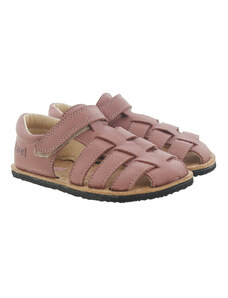 Barefoot dětské sandály Koel - Arin Napa Old Pink růžové