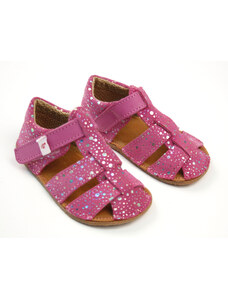 Ef Barefoot sandály Amarant - růžová