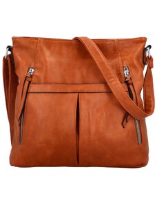 Dámská crossbody kabelka hnědá - Firenze Sabell hnědá