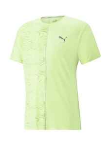 Pánské tričko Puma Run Graphic SS Tee Fizzy Light