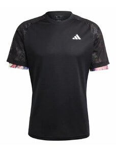 Pánské tričko adidas Melbourne Ergo Tennis HEAT.RDY Raglan T-Shirt Black L