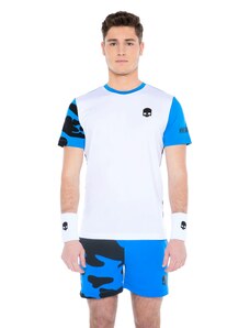 Pánské tričko Hydrogen Tech Camo Tee White/Blue M
